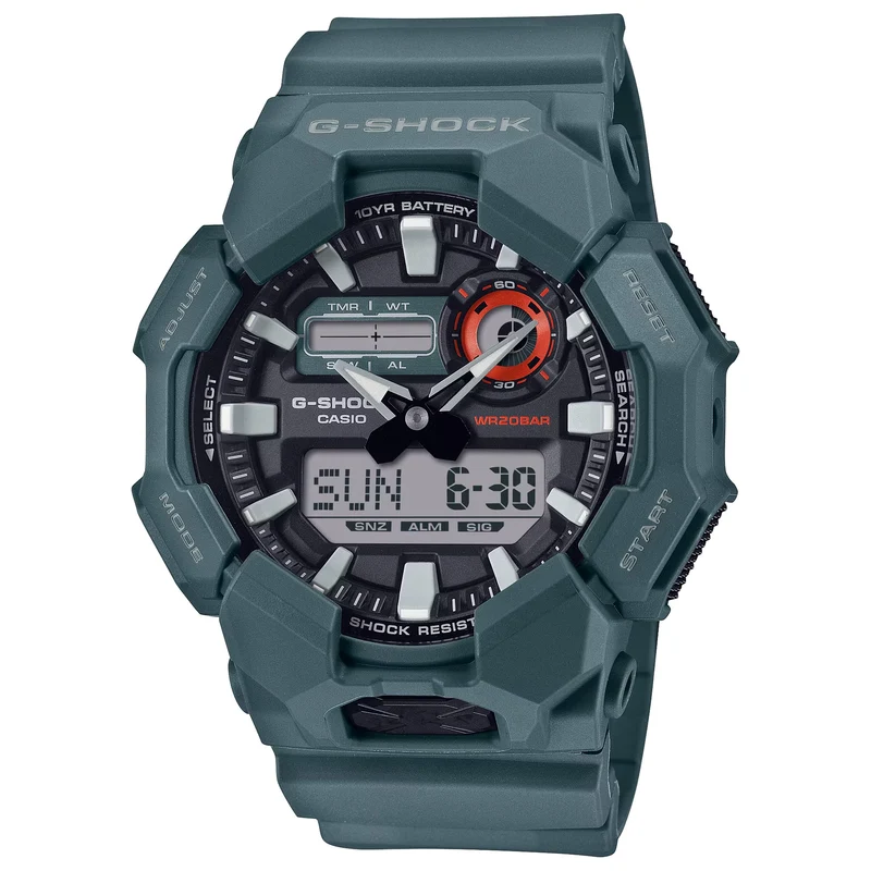 Montre Casio G-Shock GA-010-2A Homme Vert