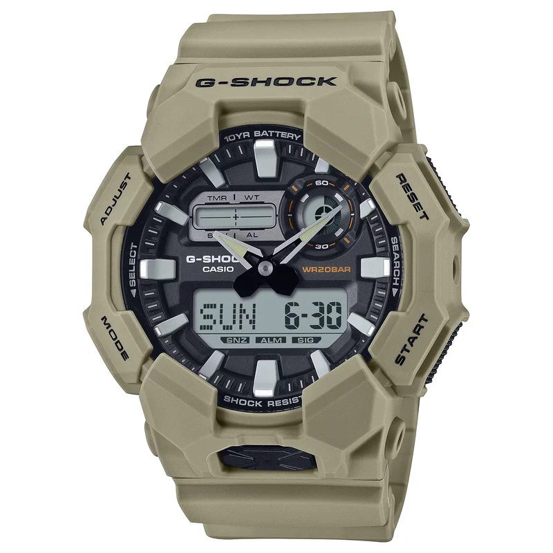 Montre Casio G-Shock GA-010-5A Homme Beige