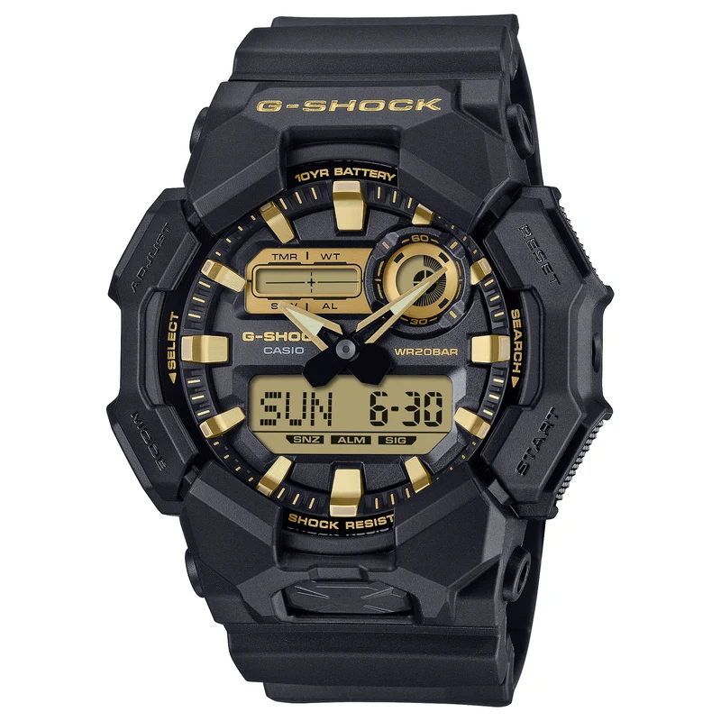 Montre Casio G-Shock GA-010GB-1A9 Homme Noir Doré