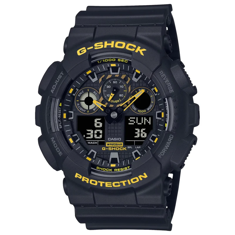 Montre Casio G-Shock GA-100CY-1A Homme Noir