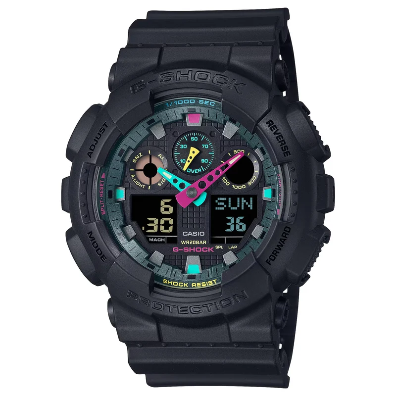 Montre Casio G-Shock GA-100MF-1A Homme Noir