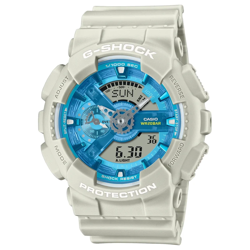 Montre Casio G-Shock GA-110AS-5A Homme Beige Bleu
