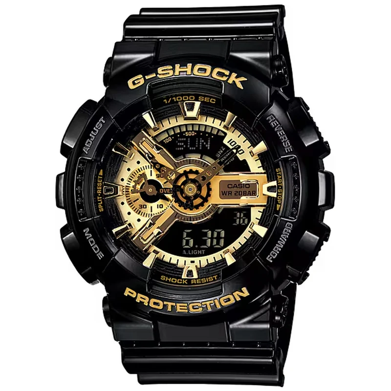 Montre Casio G-Shock GA-110GB-1A Homme Noir Doré