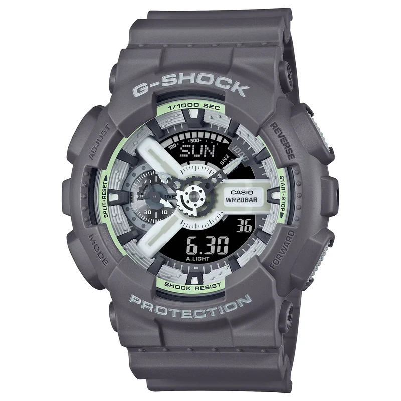 Montre Casio G-Shock GA-110HD-8A Homme Gris