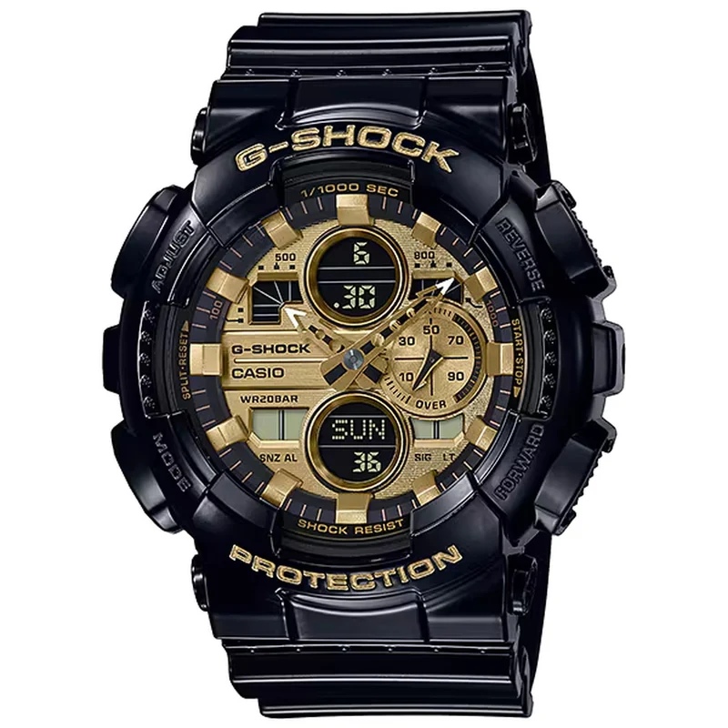 Montre Casio G-Shock GA-140GB-1A1 Homme Noir Doré