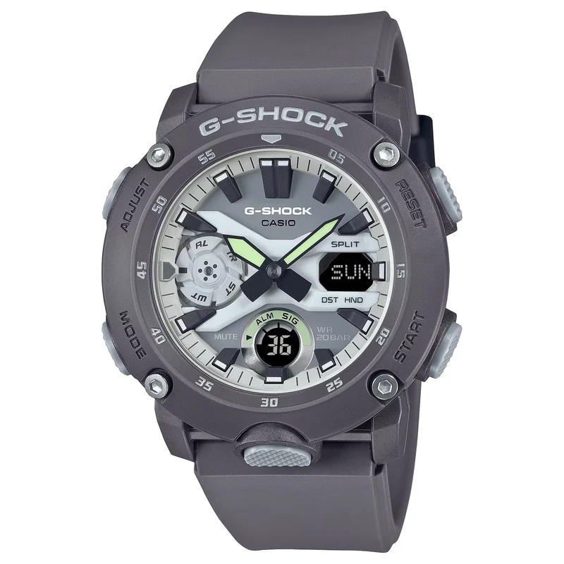 Montre Casio G-Shock GA-2000HD-8A Homme Gris