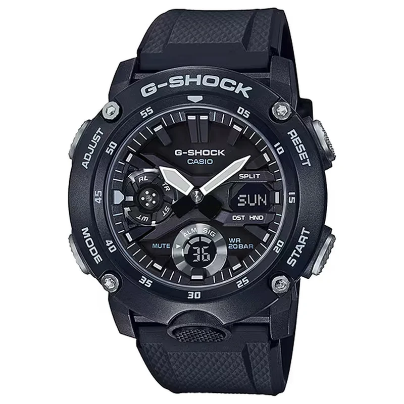Montre Casio G-Shock GA-2000S-1A Homme Noir