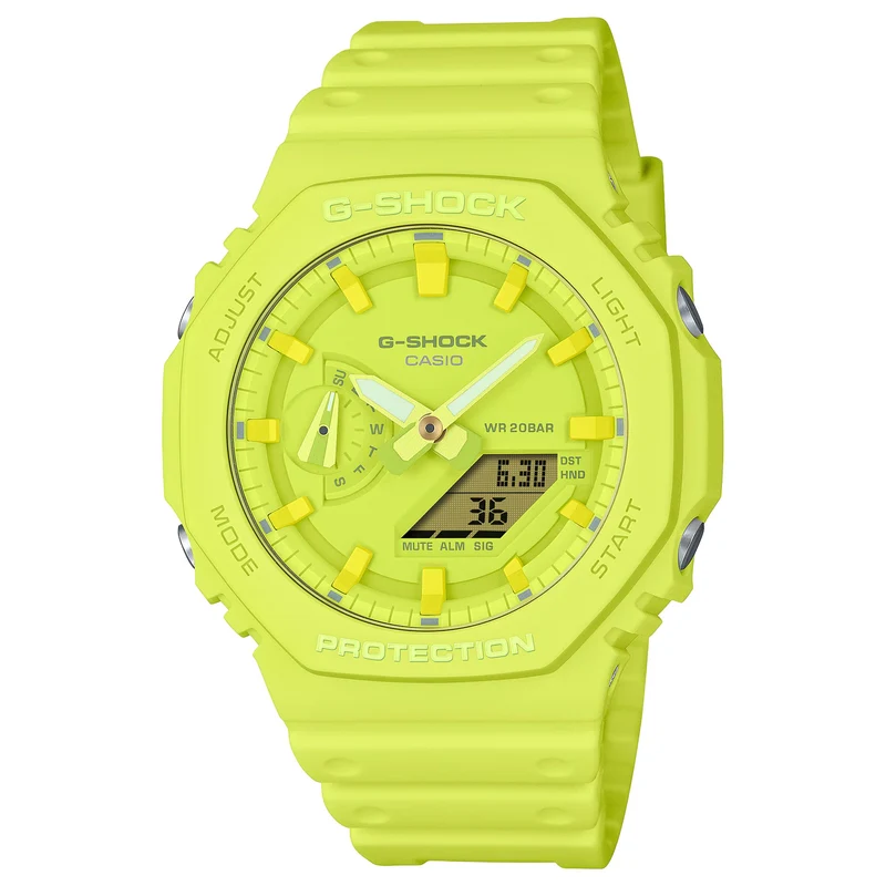 Montre Casio G-Shock GA-2100-9A9 Homme Vert