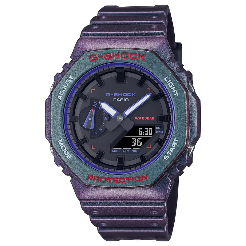 Montre Casio G-Shock GA-2100AH-6A Homme Violet