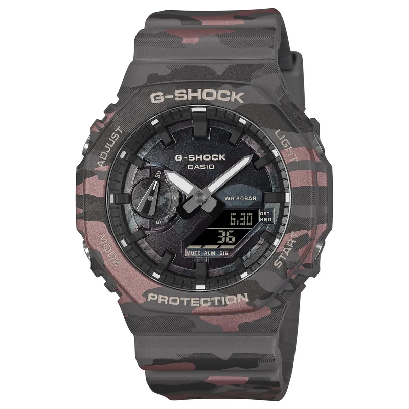 Montre Casio G-Shock GA-2100CMD-8A Homme Camouflage