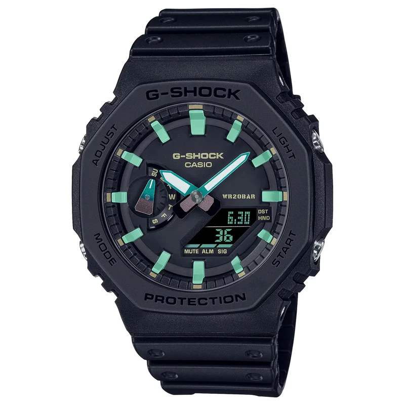 Montre Casio G-Shock GA-2100RC-1A Homme Noir
