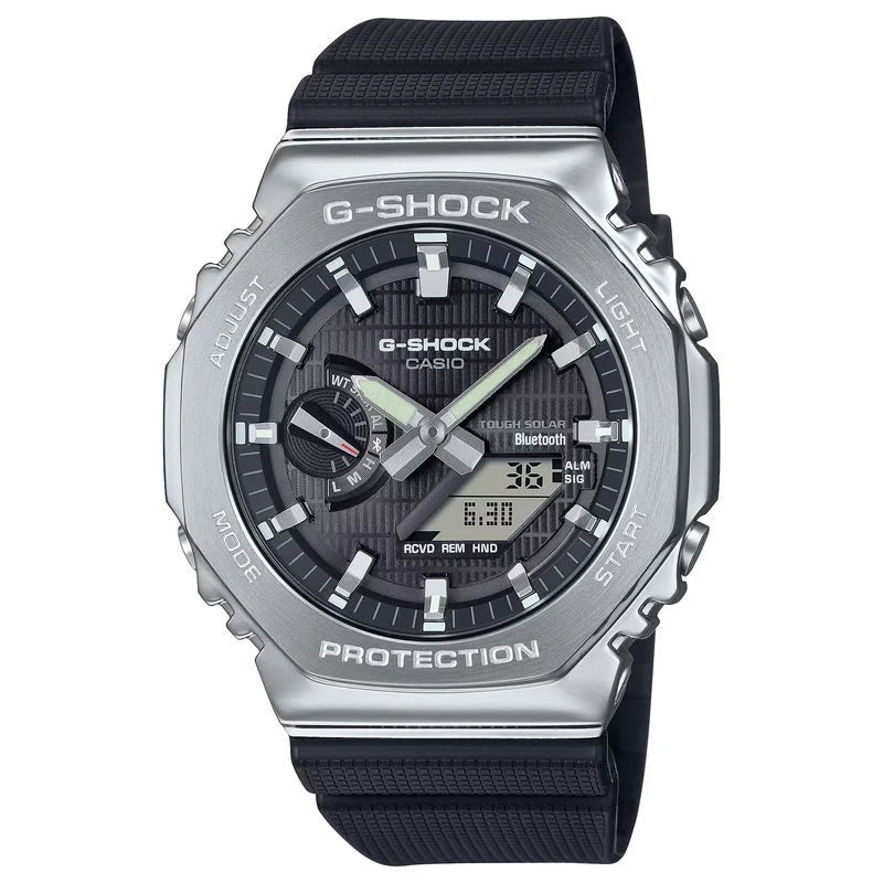 Montre Casio G-Shock GBM-2100-1A Homme Argenté Noir