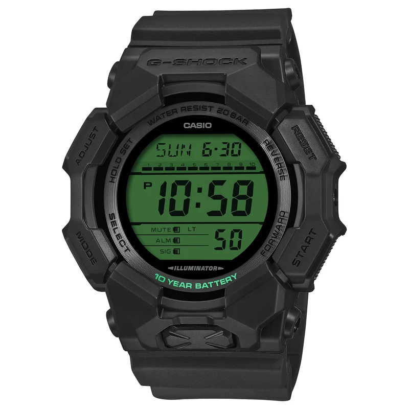 Montre Casio G-Shock GD-010BEG-1 Homme Noir Vert