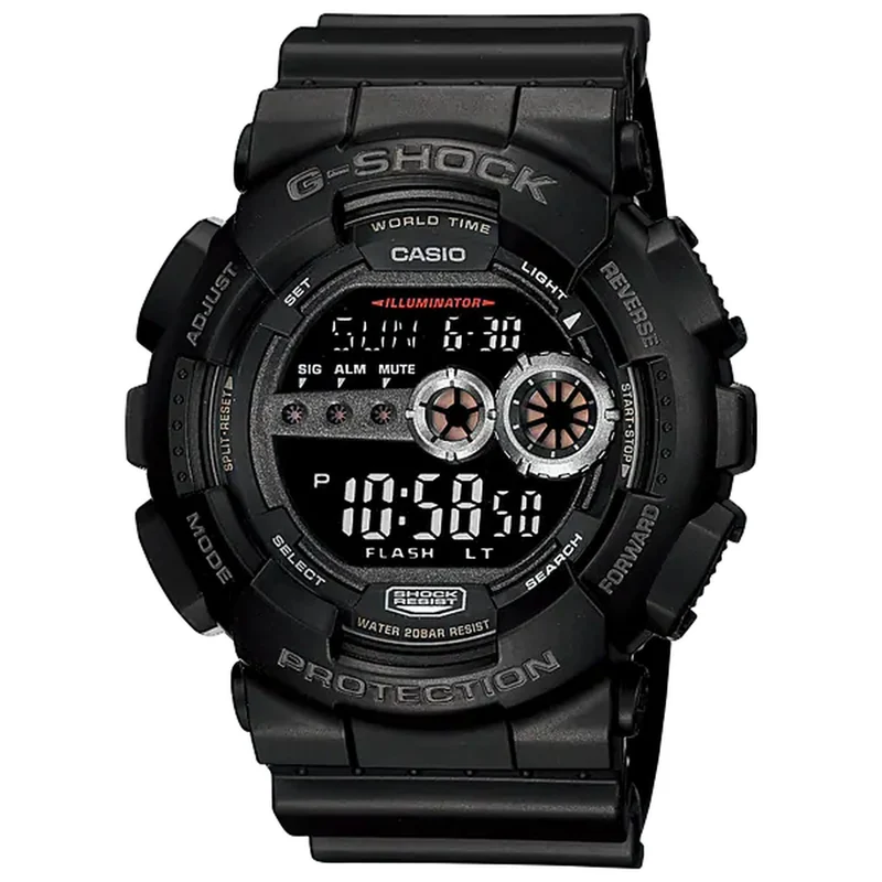 Montre Casio G-Shock GD-100-1B Homme Noir