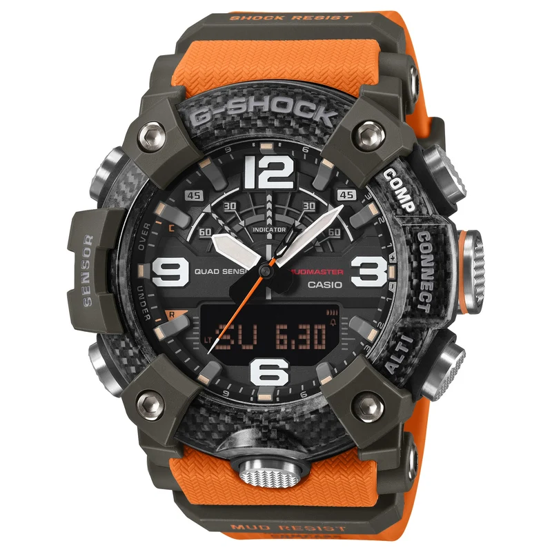 Montre Casio G-Shock GG-B100X-1A9 Homme Carbone Orange