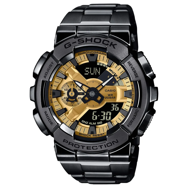 Montre Casio G-Shock GM-110BD-1A9 Homme Noir Doré