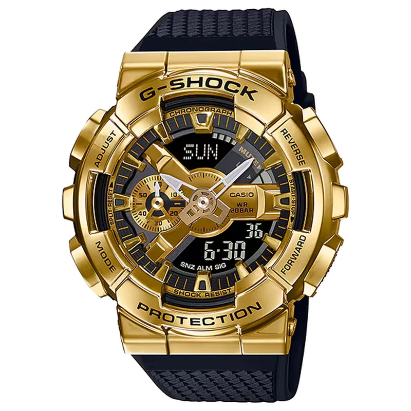 Montre Casio G-Shock GM-110G-1A9 Homme Noir Doré