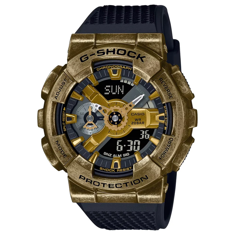 Montre Casio G-Shock GM-110VG-1A9 Homme Doré Noir
