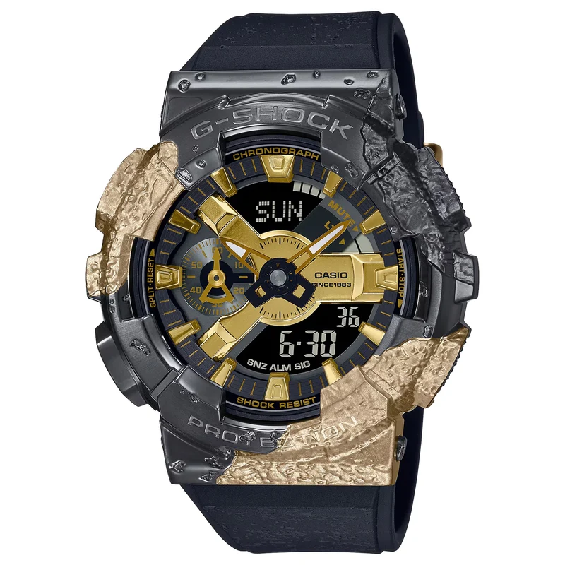 Montre Casio G-Shock GM-114GEM-1A9 Homme Noir Doré