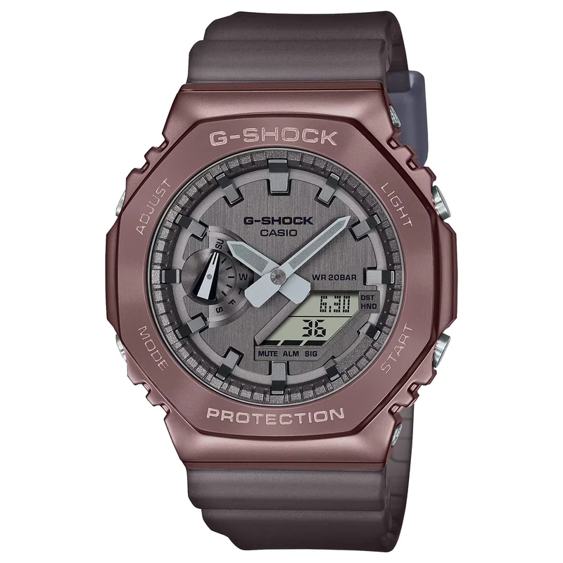 Montre Casio G-Shock GM-2100MF-5A Homme Gris Rose