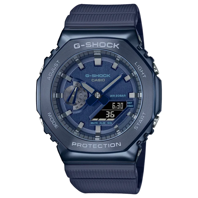 Montre Casio G-Shock GM-2100N-2A Homme Bleu