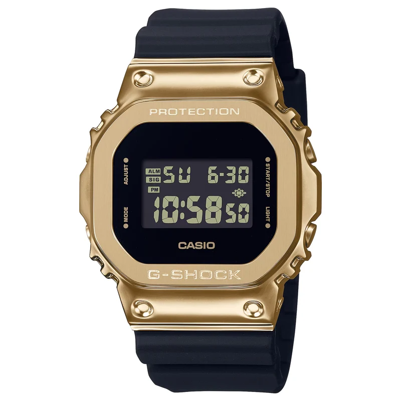 Montre Casio G-Shock GM-5600G-9 Homme Doré Noir