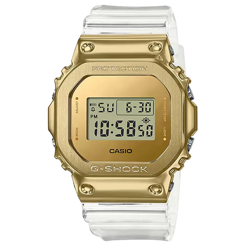 Montre Casio G-Shock GM-5600SG-9 Homme Doré Transparent