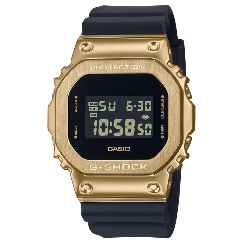 Montre Casio G-Shock GM-5600UG-9 Homme Doré Noir