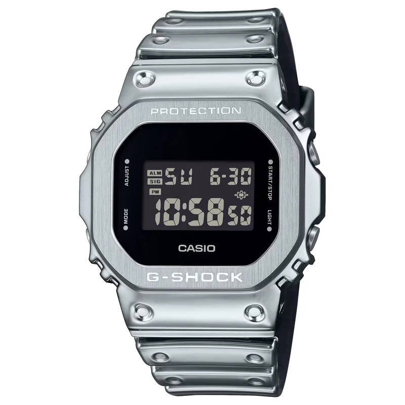 Montre Casio G-Shock GM-5600YM-8 Homme Argenté Noir