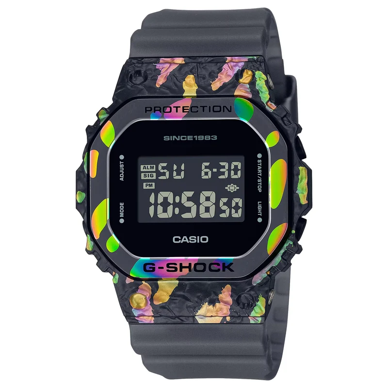 Montre Casio G-Shock GM-5640GEM-1 Homme Noir Multicolore