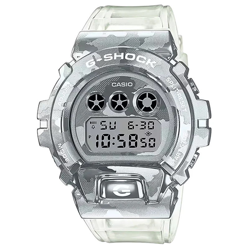 Montre Casio G-Shock GM-6900SCM-1 Homme Camouflage Transparent