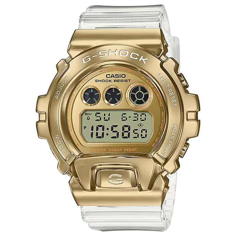 Montre Casio G-Shock GM-6900SG-9 Homme Doré Transparent