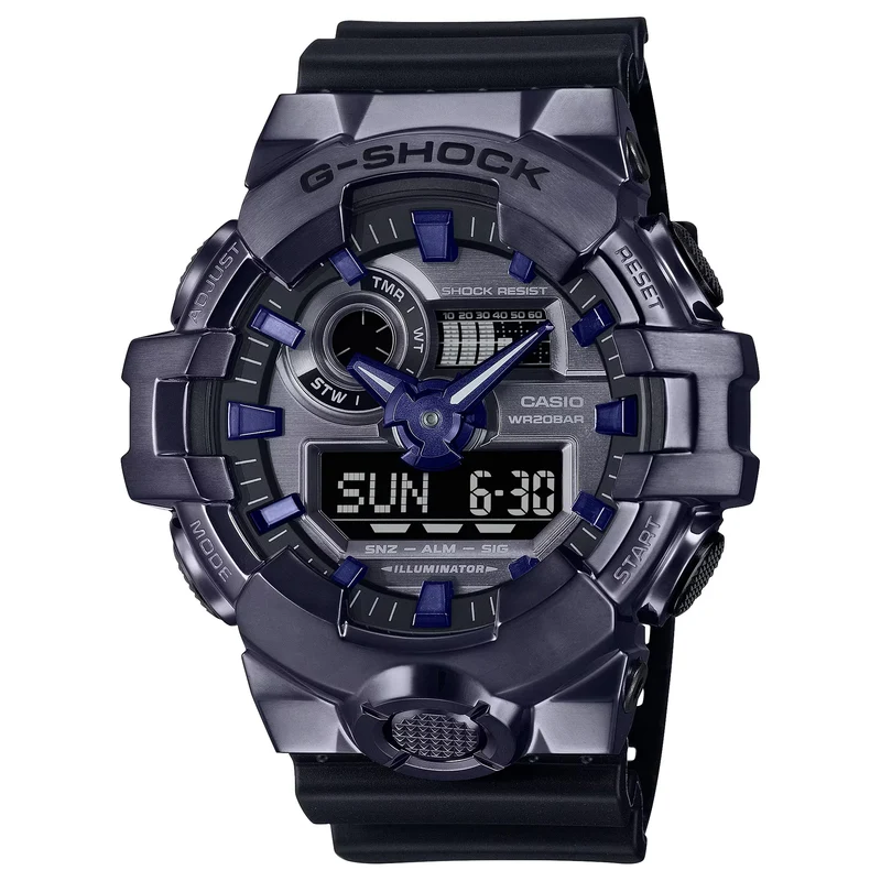 Montre Casio G-Shock GM-700P-6A Homme Violet Noir