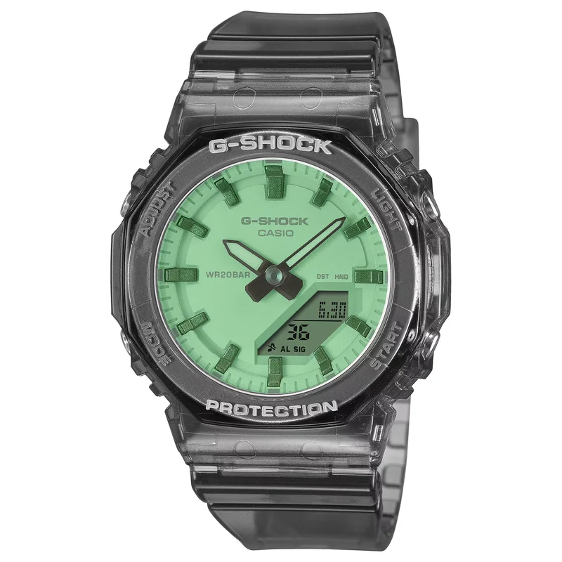 Montre Casio G-Shock GMA-P2100SR-1A Femme Noir Vert