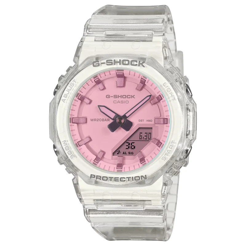 Montre Casio G-Shock GMA-P2100SR-7A Femme Rose Transparent
