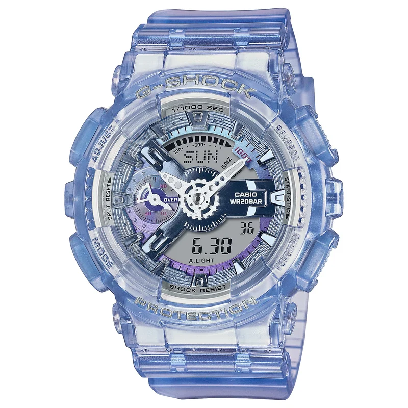 Montre Casio G-Shock GMA-S110VW-6A Femme Violet Transparent
