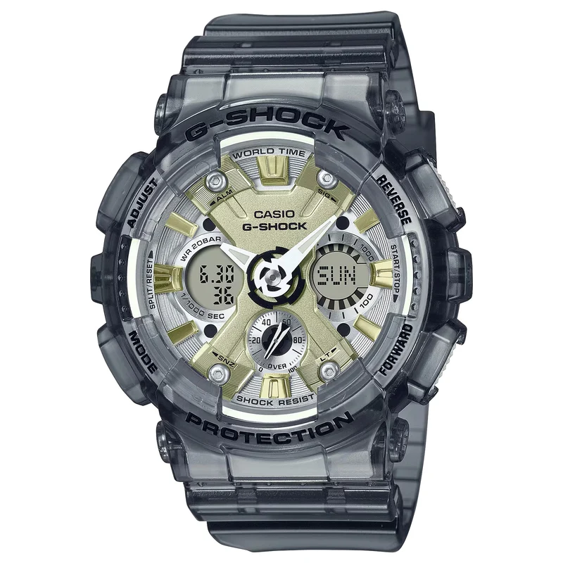 Montre Casio G-Shock GMA-S120GS-8A Femme Gris Transparent
