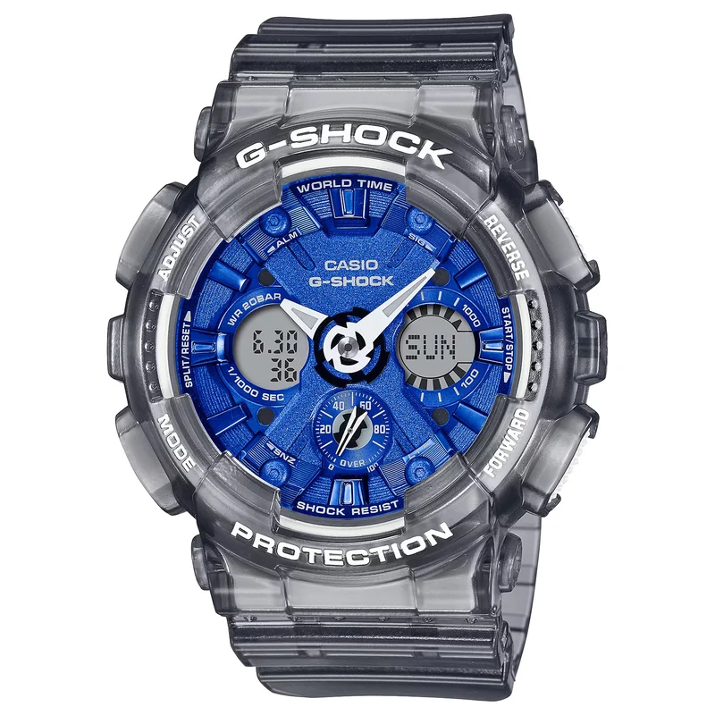 Montre Casio G-Shock GMA-S120TB-8A Femme Gris Bleu