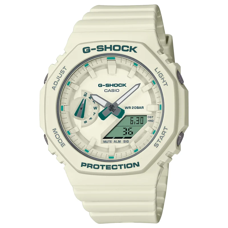 Montre Casio G-Shock GMA-S2100GA-7A Femme Beige Vert