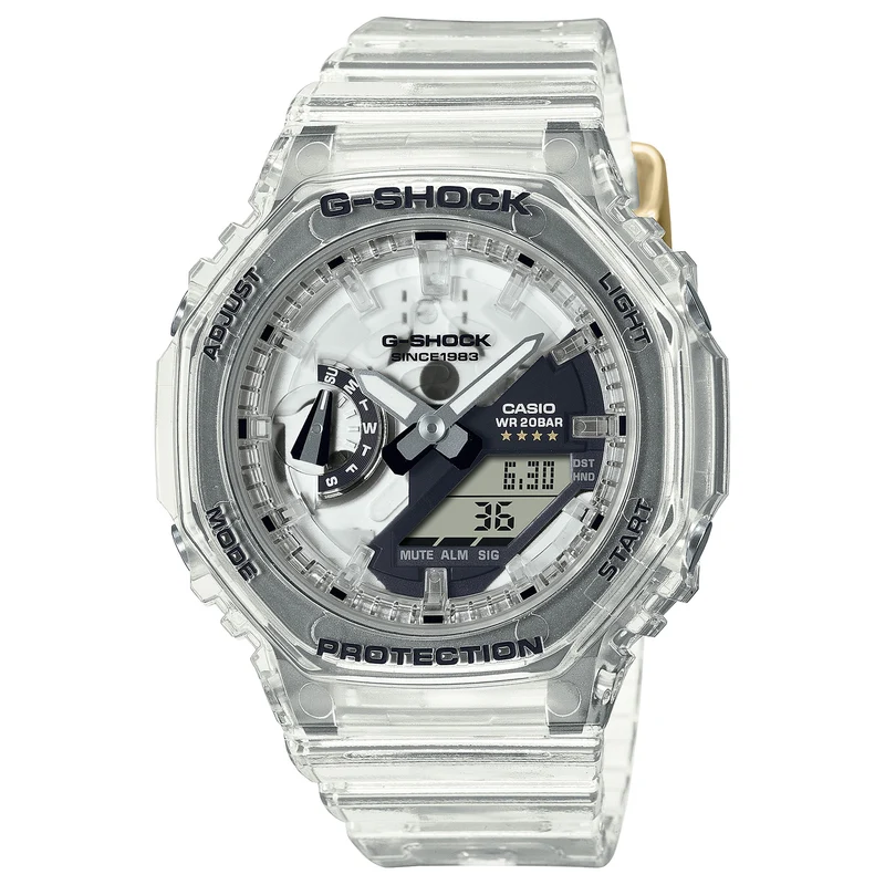 Montre Casio G-Shock GMA-S2140RX-7A Femme Argenté Transparent