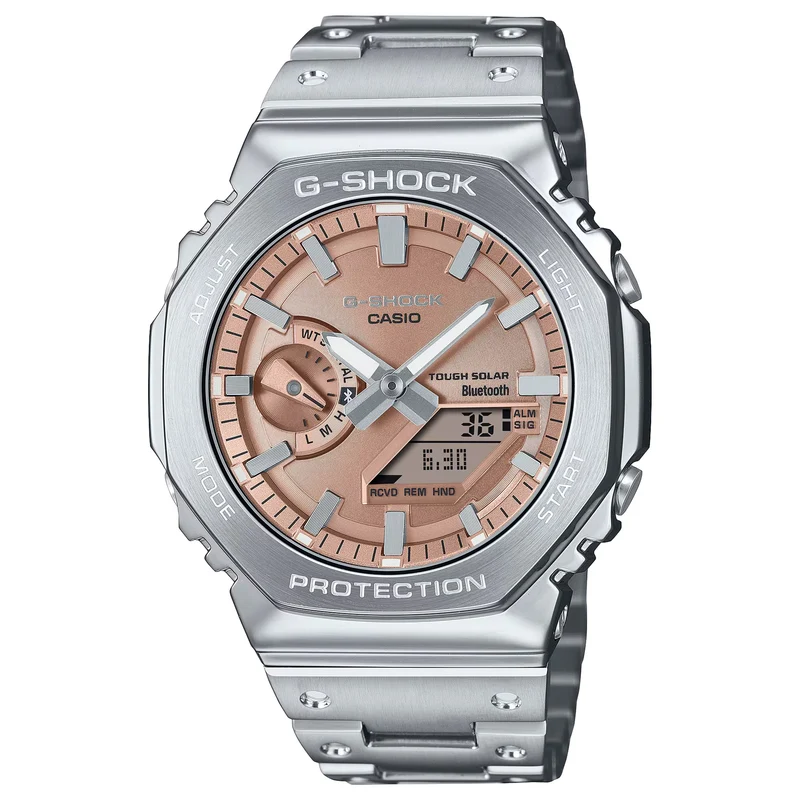 Montre Casio G-Shock GM-B2100AD-5A Homme Argenté Bronze