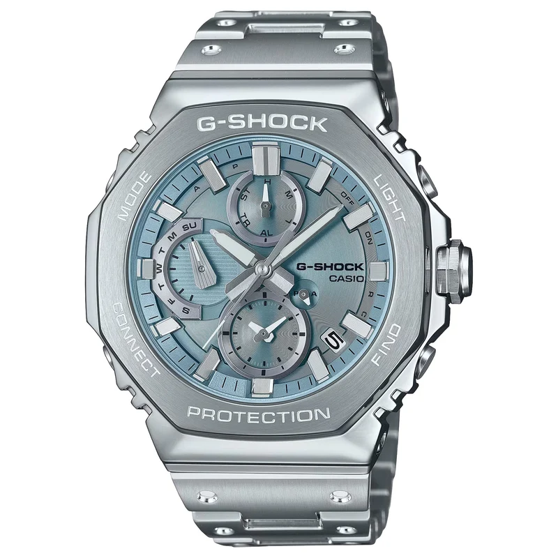Montre Casio G-Shock GMC-B2100AD-2A Homme Argenté Bleu