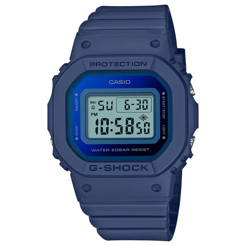 Montre Casio G-Shock GMD-S5600-2 Femme Bleu