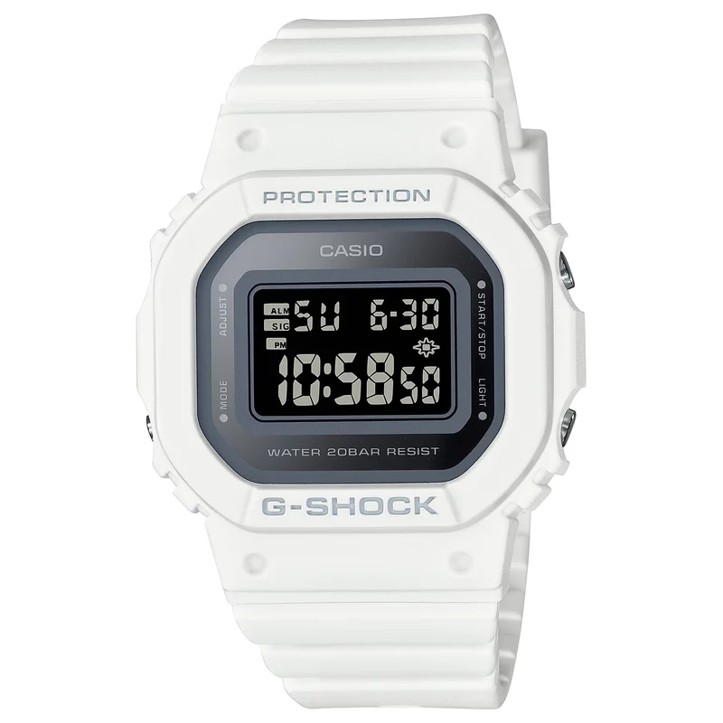 Montre Casio G-Shock GMD-S5600-7 Femme Blanc