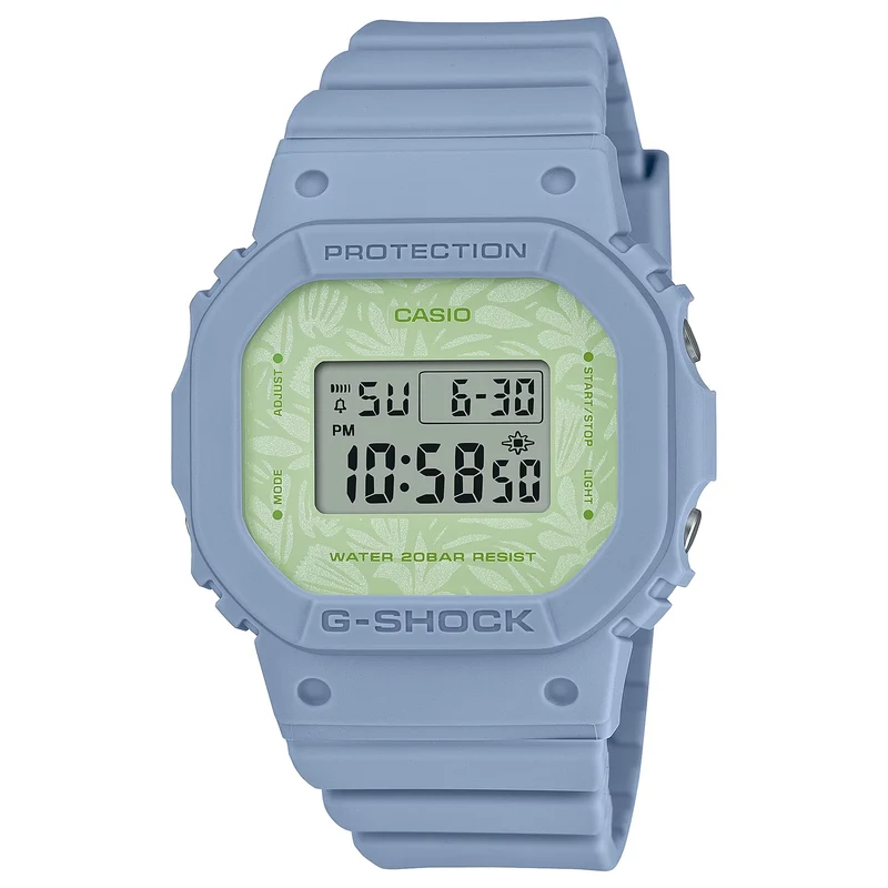 Montre Casio G-Shock GMD-S5600NC-2 Femme Bleu Vert