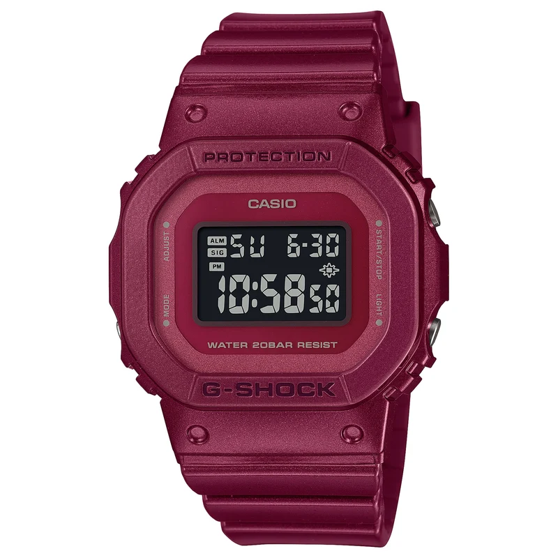 Montre Casio G-Shock GMD-S5600RB-4 Femme Rouge