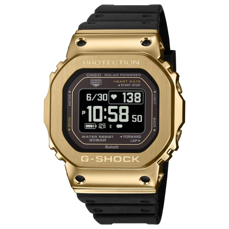 Montre Casio G-Shock GM-H5600-9 Femme Doré Noir