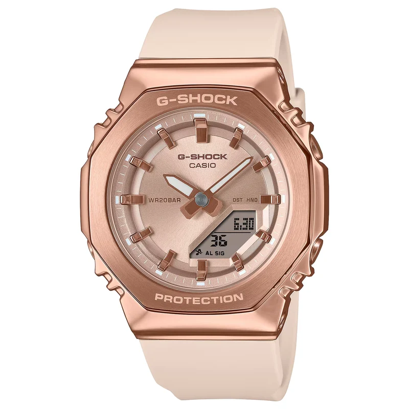 Montre Casio G-Shock GM-S2110PG-4A Femme Or Rose