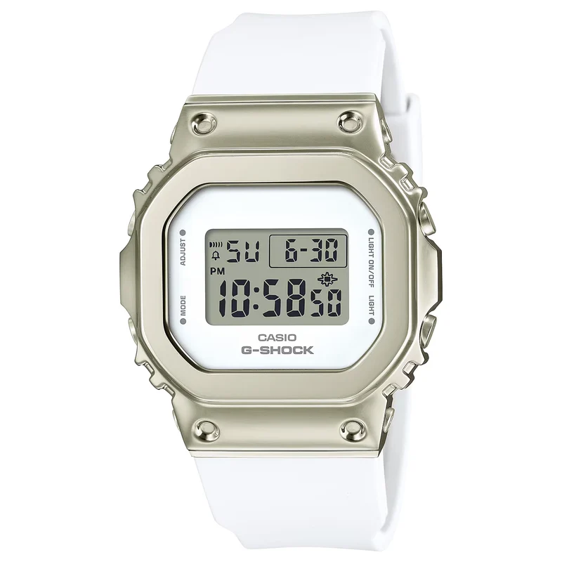 Montre Casio G-Shock GM-S5600G-7 Femme Blanc