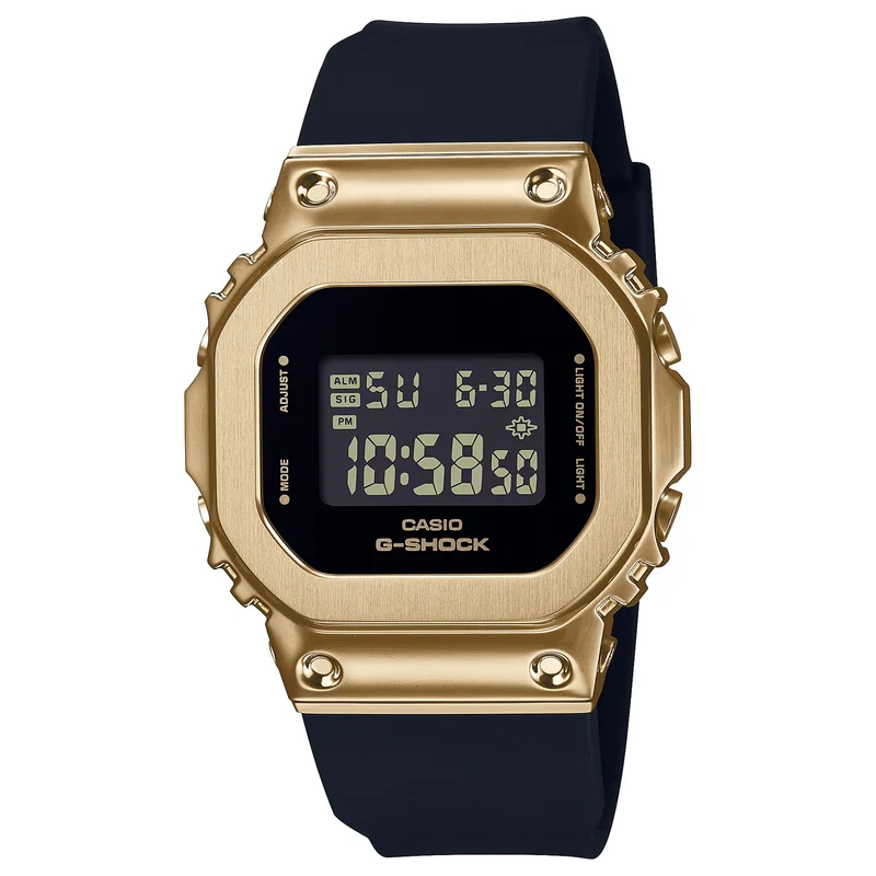 Montre Casio G-Shock GM-S5600GB-1 Femme Doré Noir